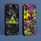 Creative Stickers Shockproof Phone Case For iPhone 14 13 12 11 Pro Max Plus