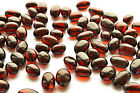 Baltic Amber Loose Beads Natural Polished Olive Style 25-50-100 Pcs Cherry