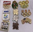 2024 Paris Olympics Pin Badges - Trader set of 10 (set E)