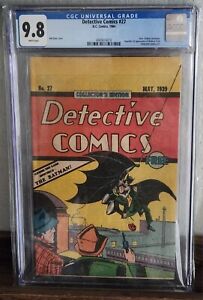 Detective Comics 27 CGC 9.8 Oreo Cookie Giveaway First Reprint 1984