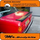 Plastic made M-Tech 1 M1 Style rear boot spoiler for BMW E30 series Coupe/4 Door