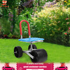 New ListingGarden Cart Rolling Stool Work Seat Gardening Helper Adjustable 360° Wheel 150kg