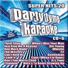 Party Tyme Karaoke - Super Hits 20 [16-song CD+G] - Audio CD - VERY GOOD