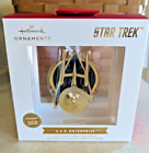 Hallmark Star Trek USS ENTERPRISE 2021 Premium Metal Christmas Ornament