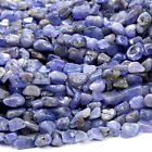 Natural Tanzanite Gemstone 6-8MM Pebble Nugget Loose Beads (D466)