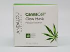 ANDALOU Naturals CannaCell Glow Mask Exfoliating Hemp Stem Cells Vegan