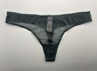 Victoria's Secret Vintage Panties Size Small S 2018 Cotton Velvet Mesh VS Thong