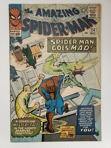 Amazing Spider-Man #24 - 1965 - Stan Lee & Steve Ditko - Silver Age KEY