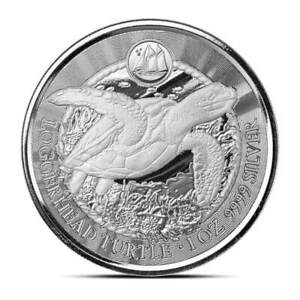 2023 1 oz Cayman Islands Loggerhead Turtle Silver Coin