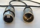 1'FT Mogami Cable with Neutrik XLR Male to Female Pro sound audio microphone mic