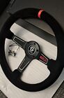 SPARCO Black Suede Steering Wheel 350mm Universal Free Delivery & Fast Delivery