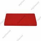 Red PVC Cards, CR80.30 Mil, Credit Card Size - USA - Pack of 10
