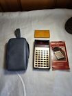 Vintage 1976 Texas Instruments TI-30 Calculator with Case & Manual Working #2
