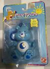 Care Bears- 2002 Clip On Poseable Keychain Figure- Bedtime Bear New And Sealed!!
