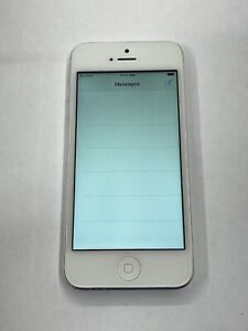 Apple iPhone 5 A1429 16GB Sprint Locked Silver Used Read In Full