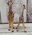 Papo Animal Toy Figure Lot (2) Giraffe and Calf