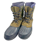 SOREL Pack Boots Mens Size 12 Insulated Waterproof Leather Upper Snow Boots