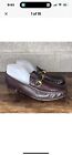 Gucci Horsebit Loafer Brown Leather 46 US Size 12.5 E 110 0009/2 FREE SHIPPING