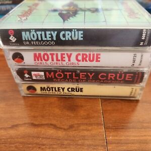 New ListingMotley Crue Cassette Tapes lot