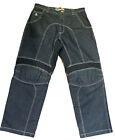 Icon Recon Jeans Motorcycle Riding Pants Asphalt Technologies Mens 38 X 32 Black