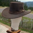 Cowhide Leather Handmade Cowboy Hat