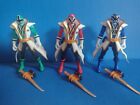 Power Rangers Samurai SUPER RANGERS with Weapons 3 Figures Lot