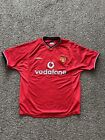 Vintage 2000-02 Manchester United Home Nike Football Shirt Kit Soccer Jersey M