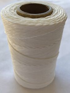 Waxed Lacing Cord 9 Ply 525' Roll 8oz Cable Tie Down Waxed Twine Qty 10 rolls