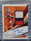 2021 Immaculate Collegiate Trevor Lawrence Rookie Patch Auto Ruby RC #47/49