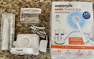 Waterpik Sonic-Fusion 2.0 Professional Flossing Toothbrush Electric White PARTS
