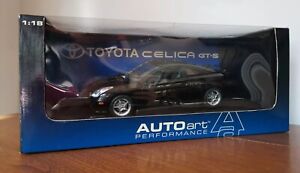 *flawed* 1:18 Toyota Celica GT-S, by Autoart (Black RH Drive)