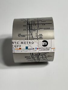 NYC New York City Metro Subway Map Embossed  Steel 2