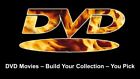 DVD Movies - Build Your Collection - You Pick - ***New & Sealed*** Lot 2