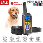 Dog Pet Training Collar Electronic Shock Waterproof Rechargeable Remote 2625 ft