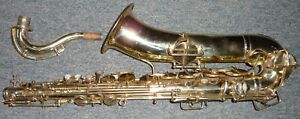 Vintage Martin C-Melody Saxophone Low Pitch #17585 1937? Elkhart, Ind.
