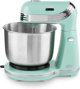 Stand Mixer (Electric Mixer for Everyday Use): 6 Speed Stand Mixer with 3 Quart