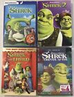 Shrek/ Shrek 2/  Third/ Forever After 4-Movie DVD Lot NEW SEALED w/ Slipcovers
