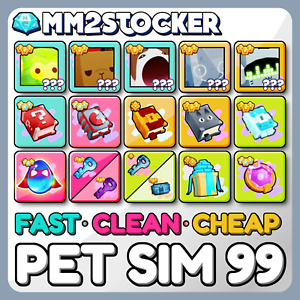 PET SIMULATOR 99 (PS99) ✨Gems/Enchants/Items/Huge Pets ✨(New Items Added)