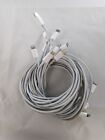LOT of 10- GENUINE Apple Lightning to USB C Cable - 3FT - White -OEM- USED