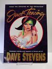 Just Teasing: Dave Stevens Poster Book SIGNED 1991 FE Bettie Page - 121622JENON2