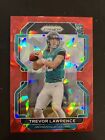 2021 Panini Prizm Trevor Lawrence Red Cracked Ice Rookie #331 RC Jaguars
