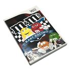 M&M's Kart Racing Nintendo Wii 2006 Candy Complete with Manual Tested Works!