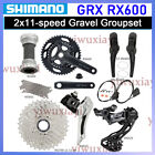 Shimano GRX RX600 RX810 2x11-speed Drive Groupset Crankset For Gravel Road Bike