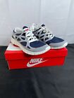 Nike Free Run 2 537732-407 Mens Grey Blue Lace Up Low Top Athletic Sneaker Sz 9