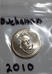 2010-D President James  Buchanan Dollar