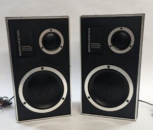 Vintage Dorchester MMC-300 Stereo System Speakers