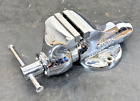 2” Chrome Plated Wilton Baby Machinist Vise w/ Serrated Jaws Bench Vice Bullet