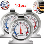 Oven Thermometer Stainless Steel Classic Stand Up Food Meat Temperature Gauge