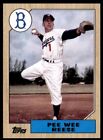 2022 Archives Base #207 Pee Wee Reese - Brooklyn Dodgers