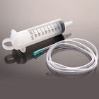 1pcs 100ml Large Capacity Syringe Reusable Pump Measuring With 1m Tube Feed.go